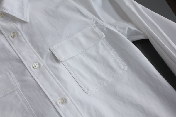 No.W010 FLAP POCKET OXFORD SHIRTS