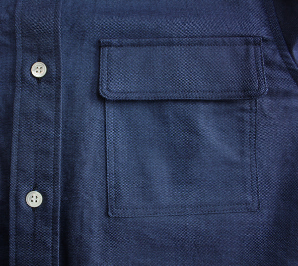 No.W010 FLAP POCKET OXFORD SHIRTS