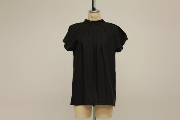 No.W013 BACK RIBBON BLOUSE