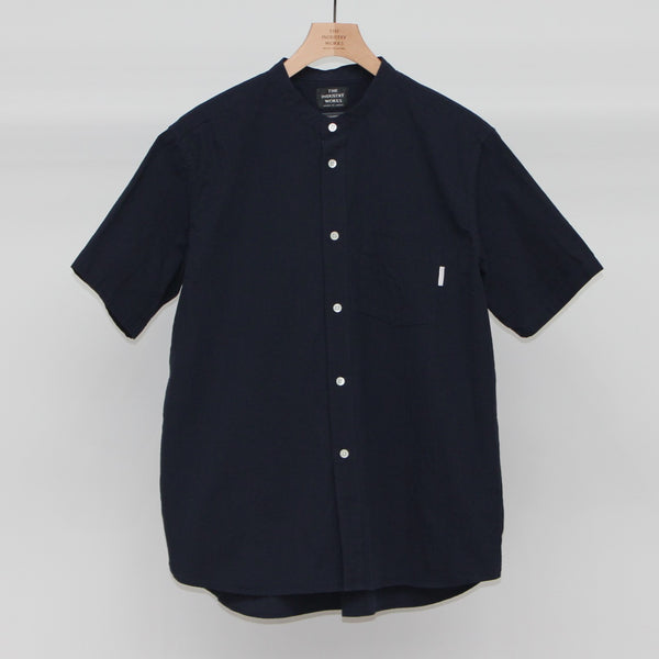 No.212-214  BAND COLLAR SHORT SLEEVE SHIRT