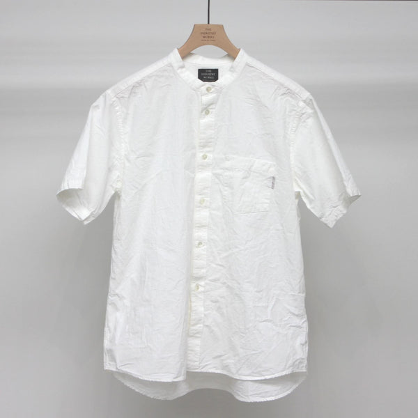 No.212-214  BAND COLLAR SHORT SLEEVE SHIRT