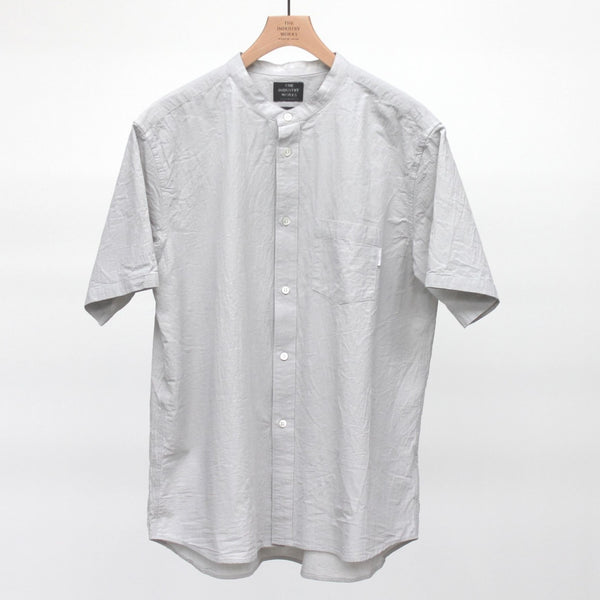 No.212-214  BAND COLLAR SHORT SLEEVE SHIRT