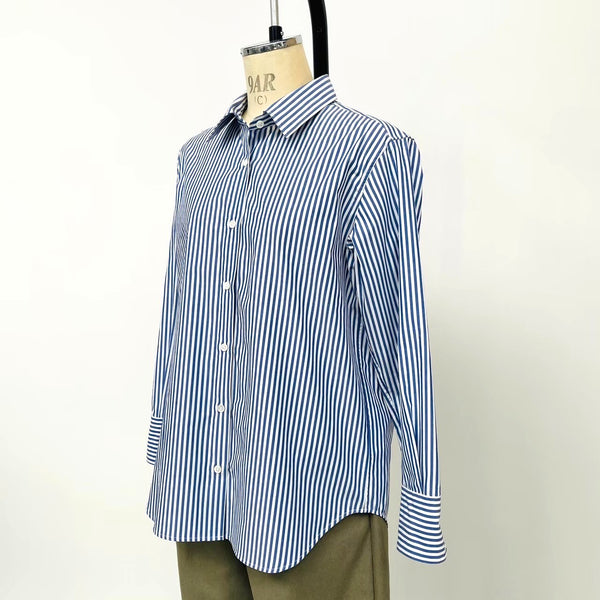 No.W020 STRIPE COTTON SHIRTS