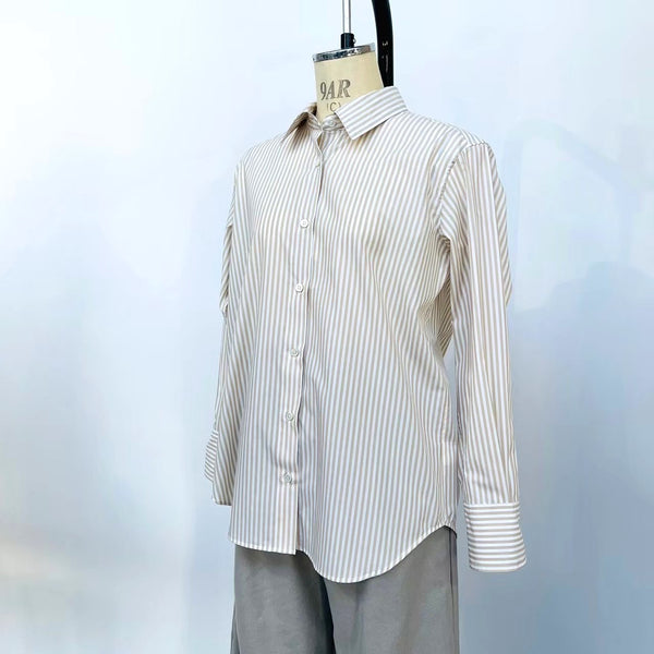 No.W020 STRIPE COTTON SHIRTS