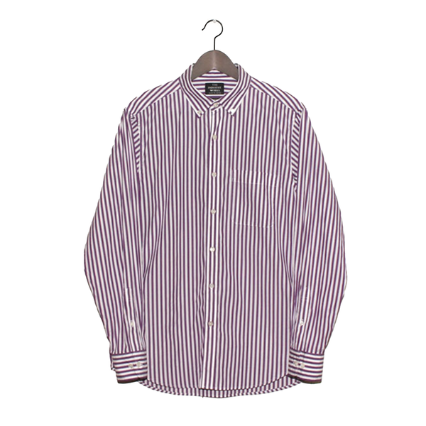 【Custom Order】No.021 BUTTON DOWN STRIPE SHIRT