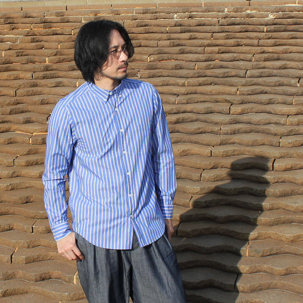 No.155-156 STRIPE B/D SHIRT