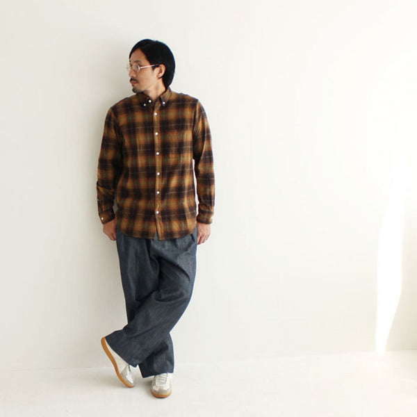 No.129-130 CONFORTABLE HOUSE CHECK FLANNEL SHIRT I