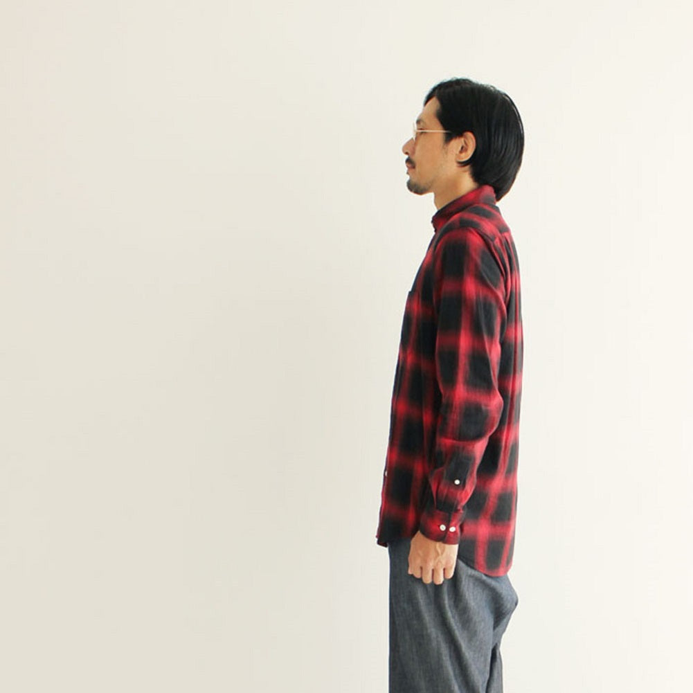 No.134-135 ORGANIC OMBRE CHECK SHIRT I – The Industry Works